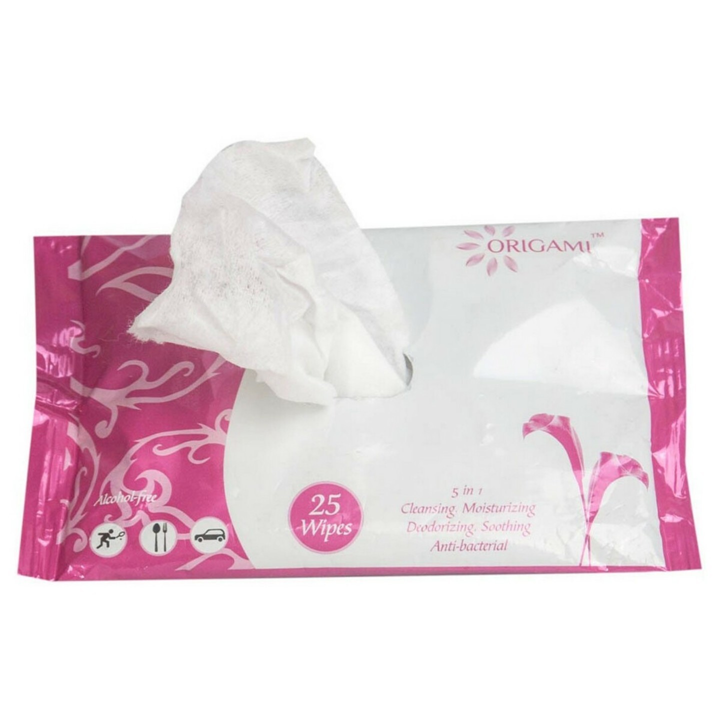 ORIGAMI WIPES ROSE