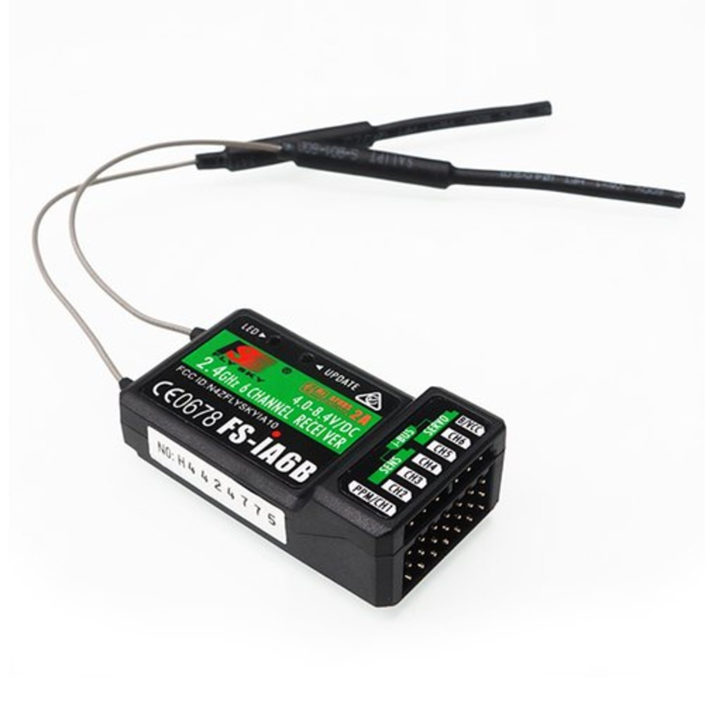 FLY SKY FS IA6B RF 2.4GHz 6CH PPM output with iBus port receiver