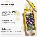 Miracle Herbs Ageless Face Treatment Oil, Multivitamin Complex,100 Pure Plant Extracts For All Skin Type,30 ml