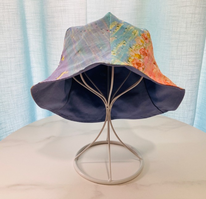 Reversible Hat in Blue