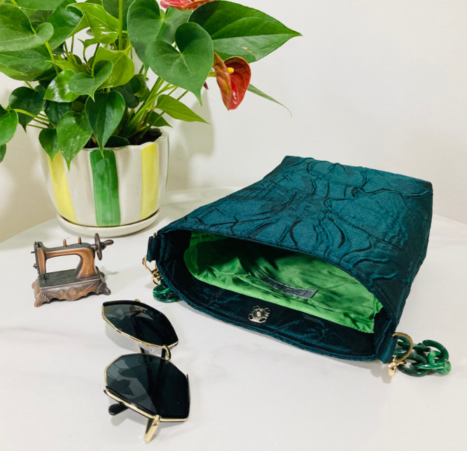 Embossed Fabric Bag