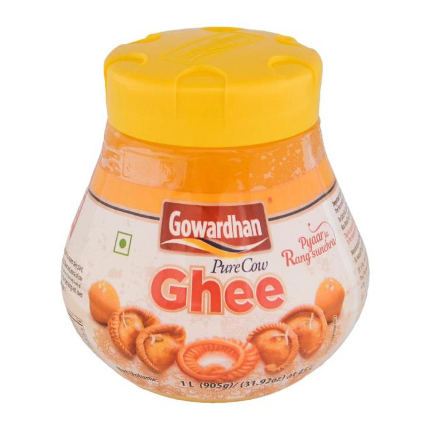 Gowardhan Pure Cow Ghee 1 L Jar