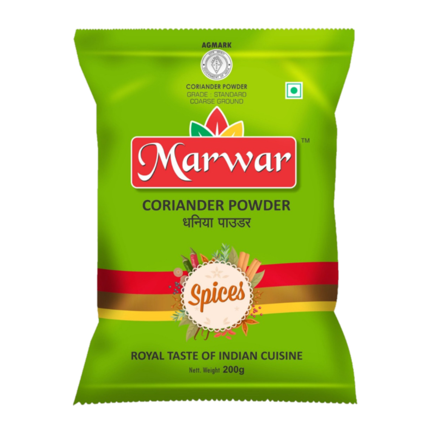 Marwar Coriander Powder, Agmark Grade Dhania Powder 1 Kg Pack