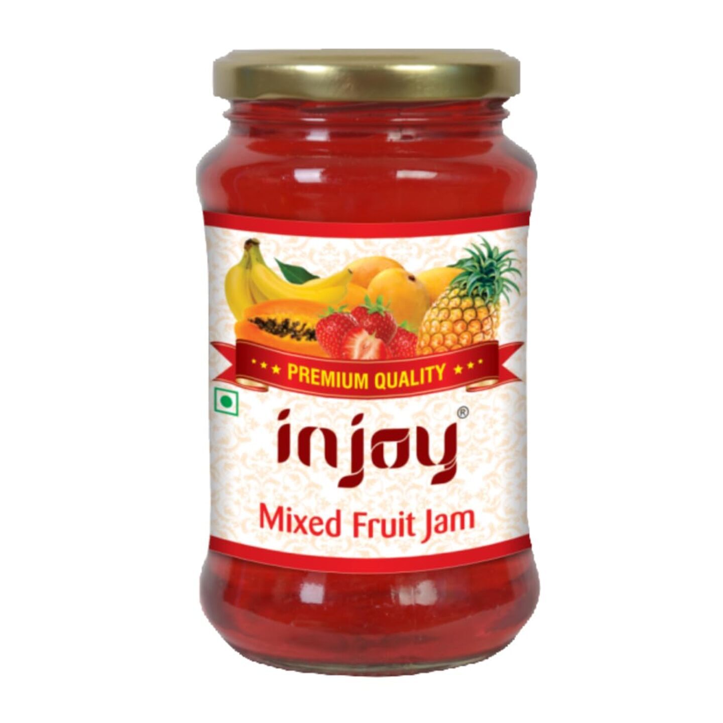 A.K GROUP INJOY Jam - Mixed Fruit, 500g Bottle 