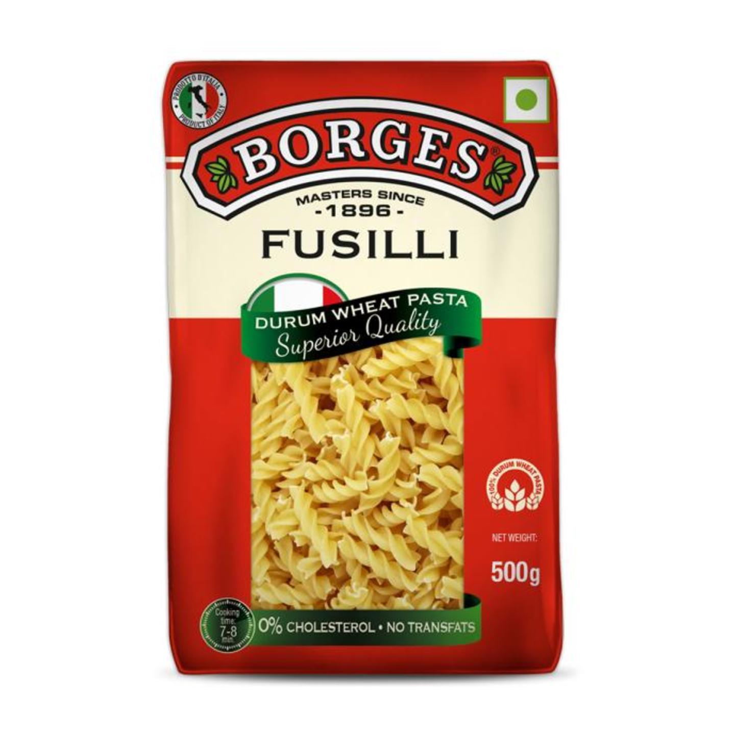 Borges Fusilli Pasta 500 g