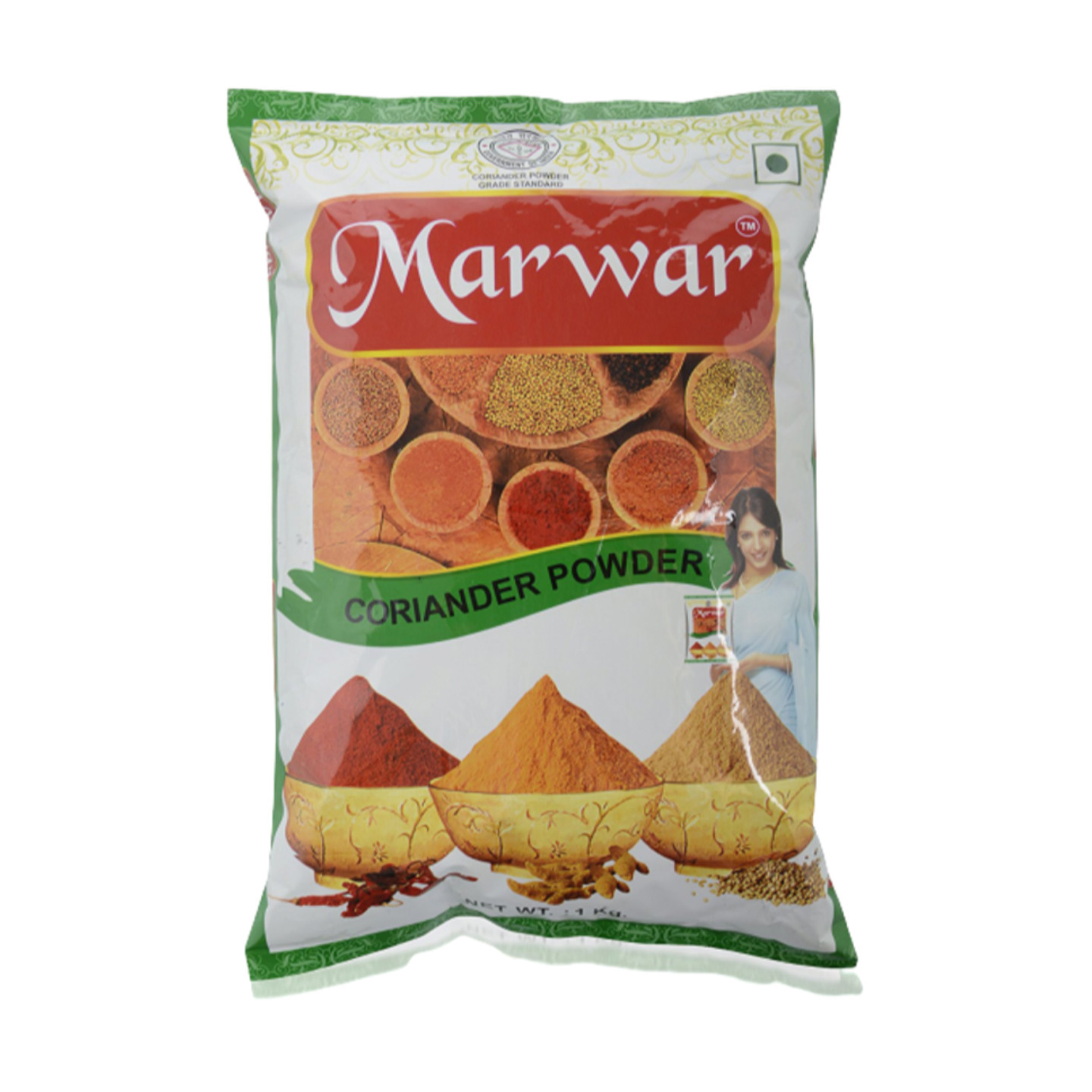 Marwar Coriander Powder, Agmark Grade Dhania Powder- 500g