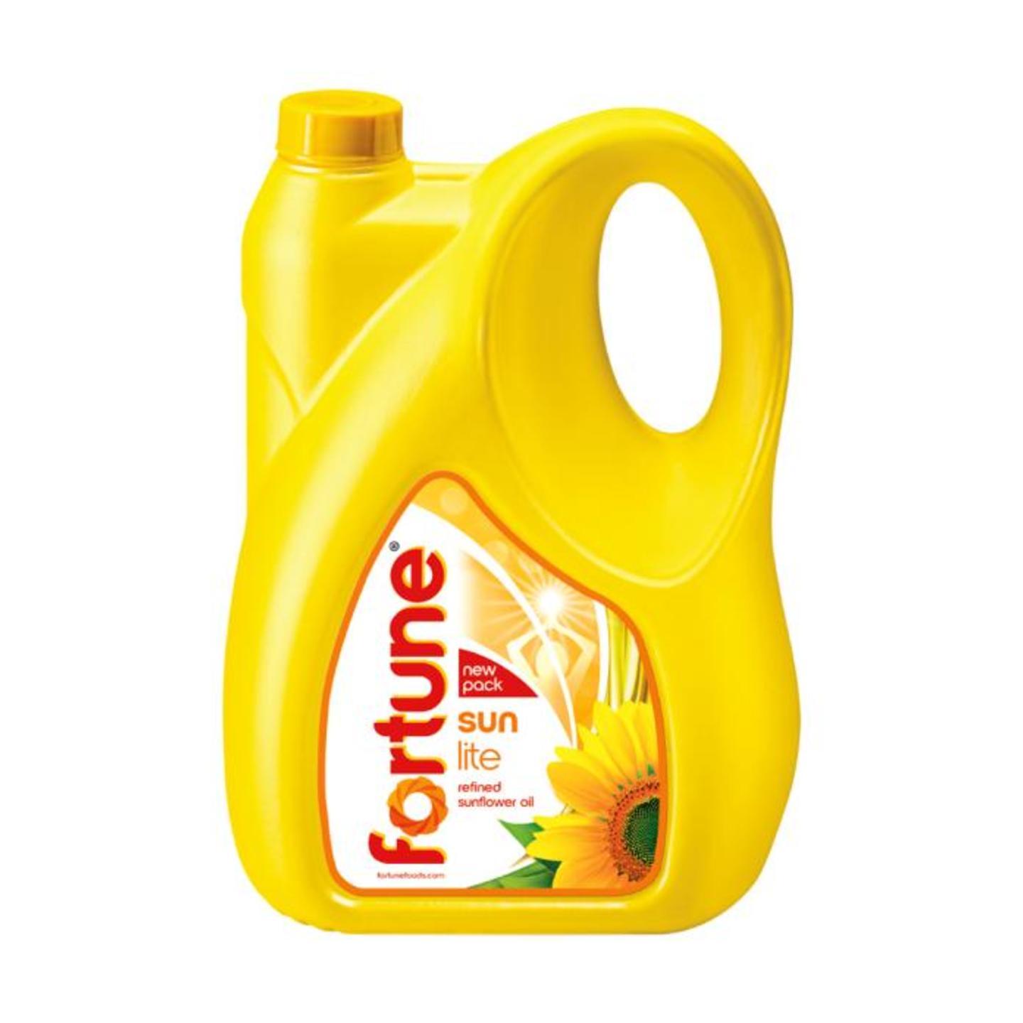 Fortune Sunlite Refined Sunflower Oil 5 L