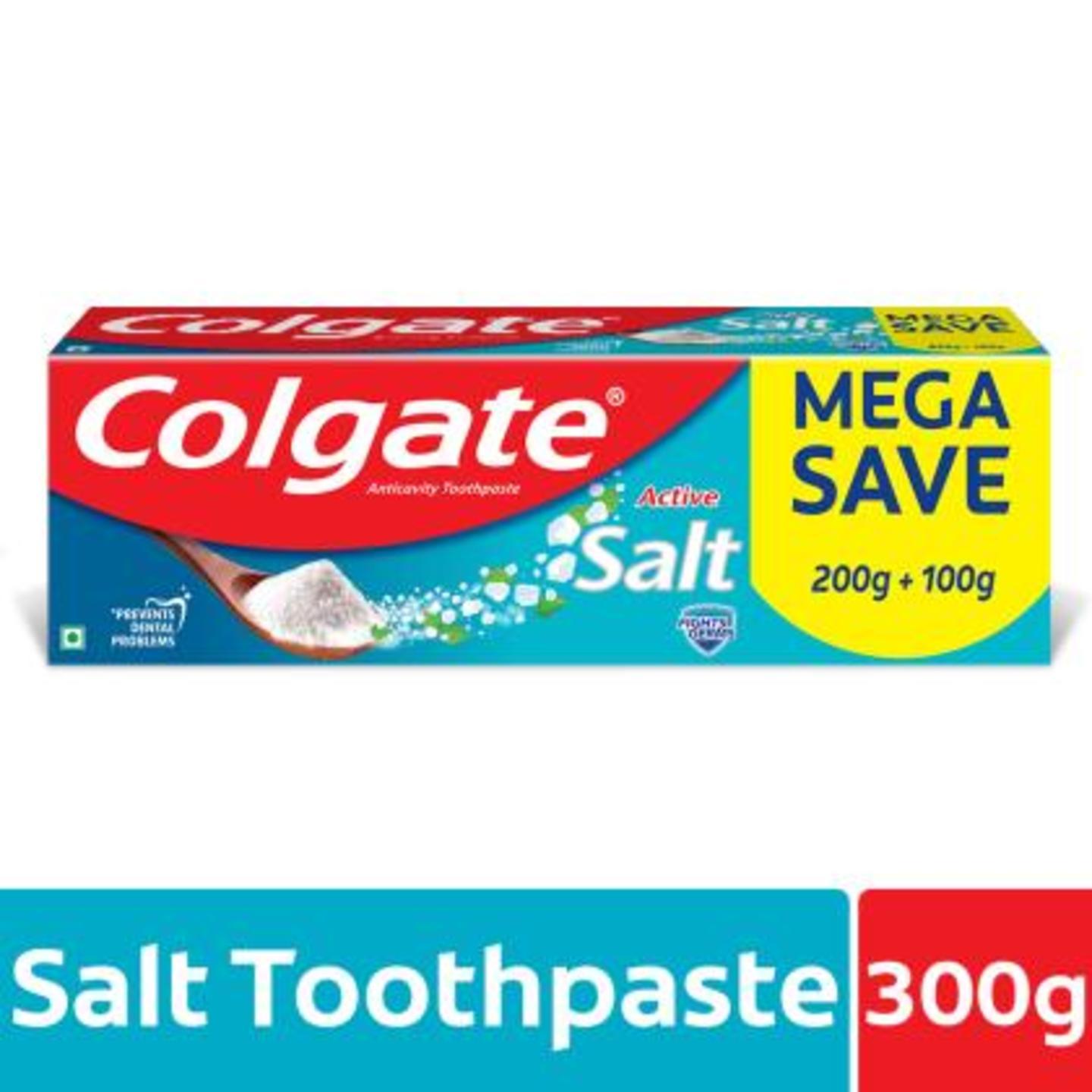 Colgate Active Salt Toothpaste (200 + 100) g PM/BM 0.125/15