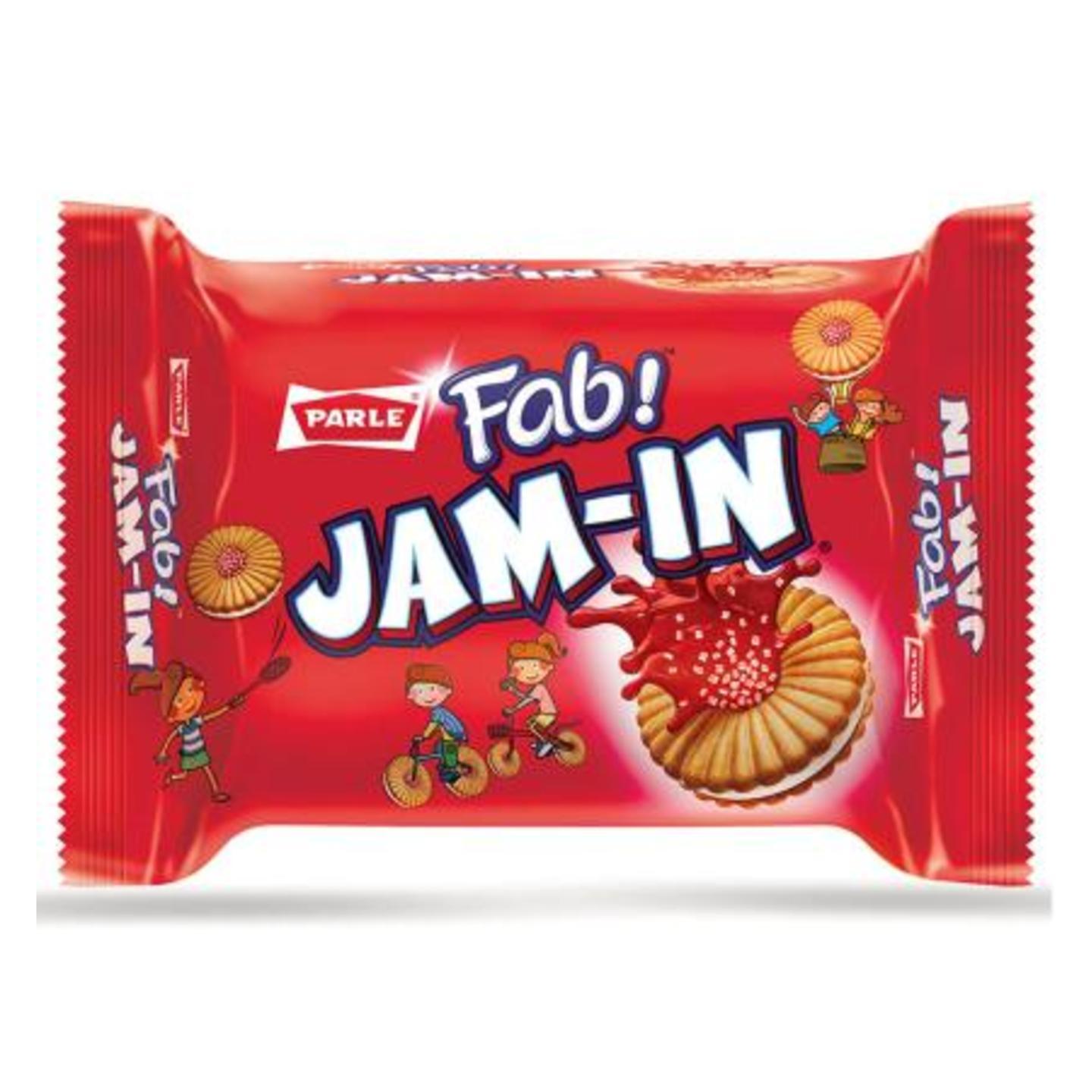 Parle Fab Jam-In Cream Biscuits 150 g