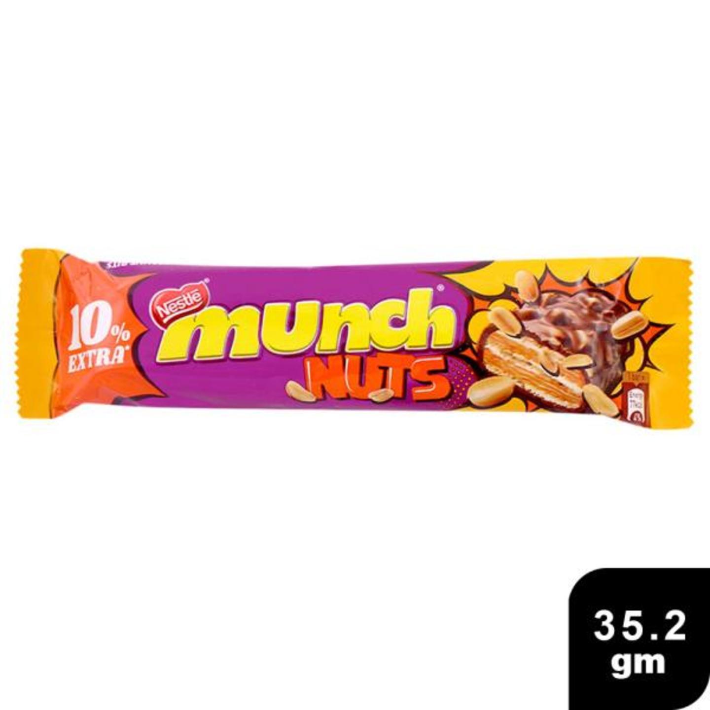 Nestle Munch Nuts Chocolate Bar 35 .2 g