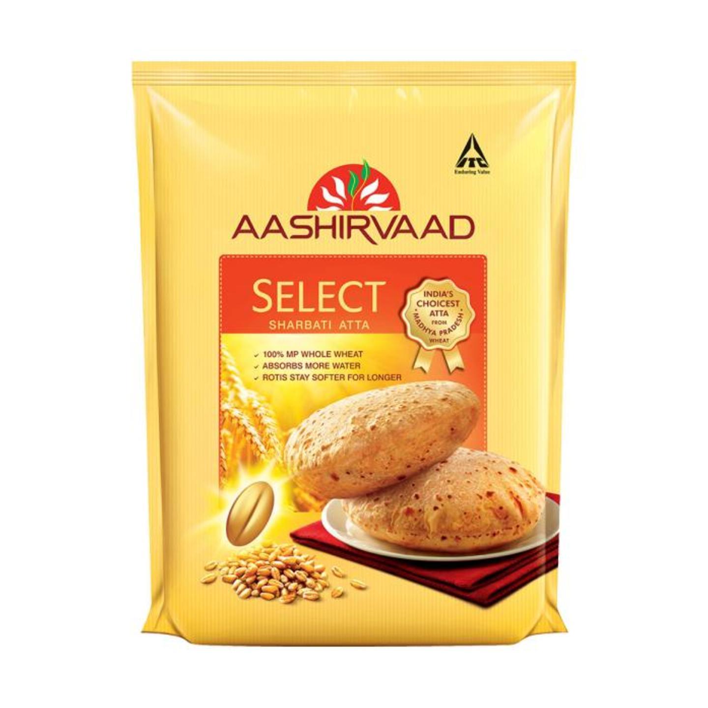 Aashirvaad Select Sharbati Whole Wheat Atta 5 kg