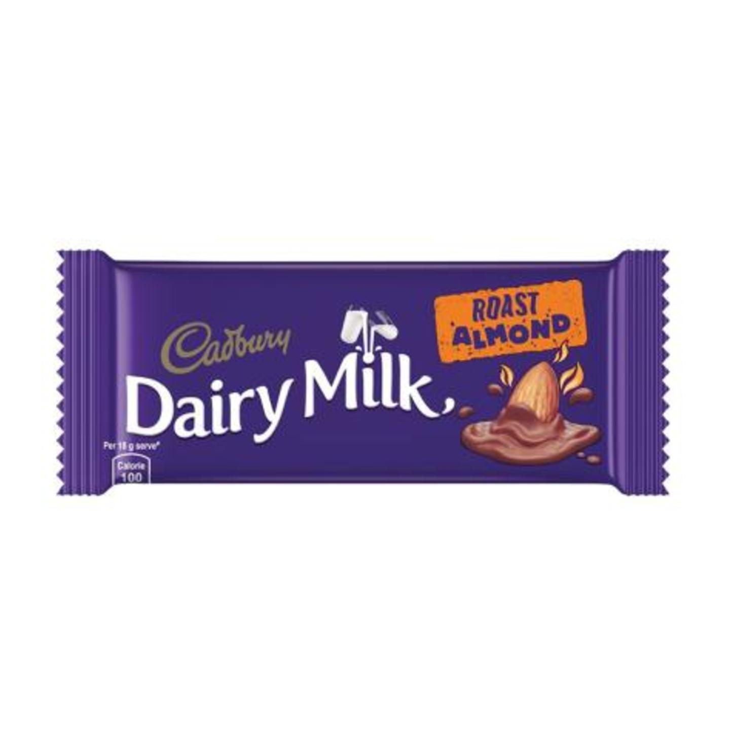 Cadbury Dairy Milk Roast Almond Chocolate 36 g