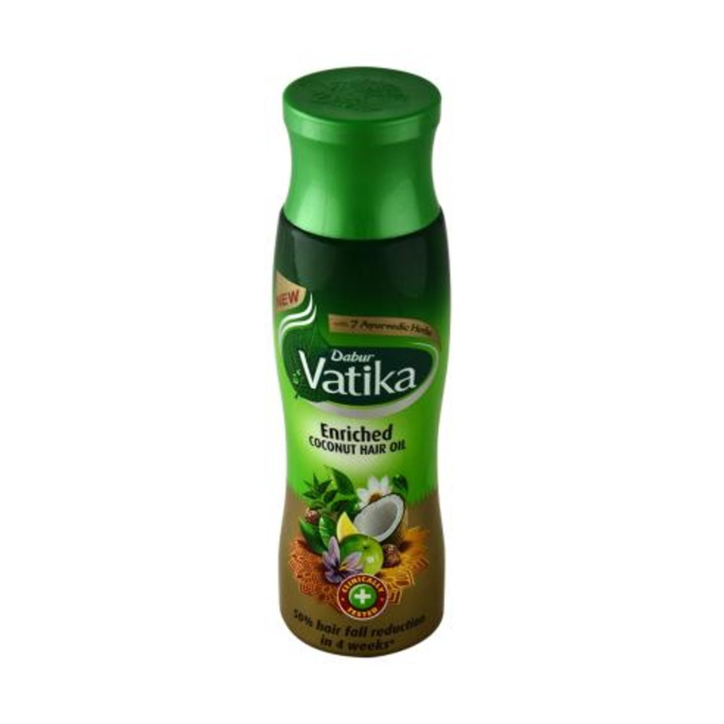 Dabur Vatika 7 Ayurvedic Herbs Enriched Coconut Hair Oil 300 ml PM/BM 0.1/12