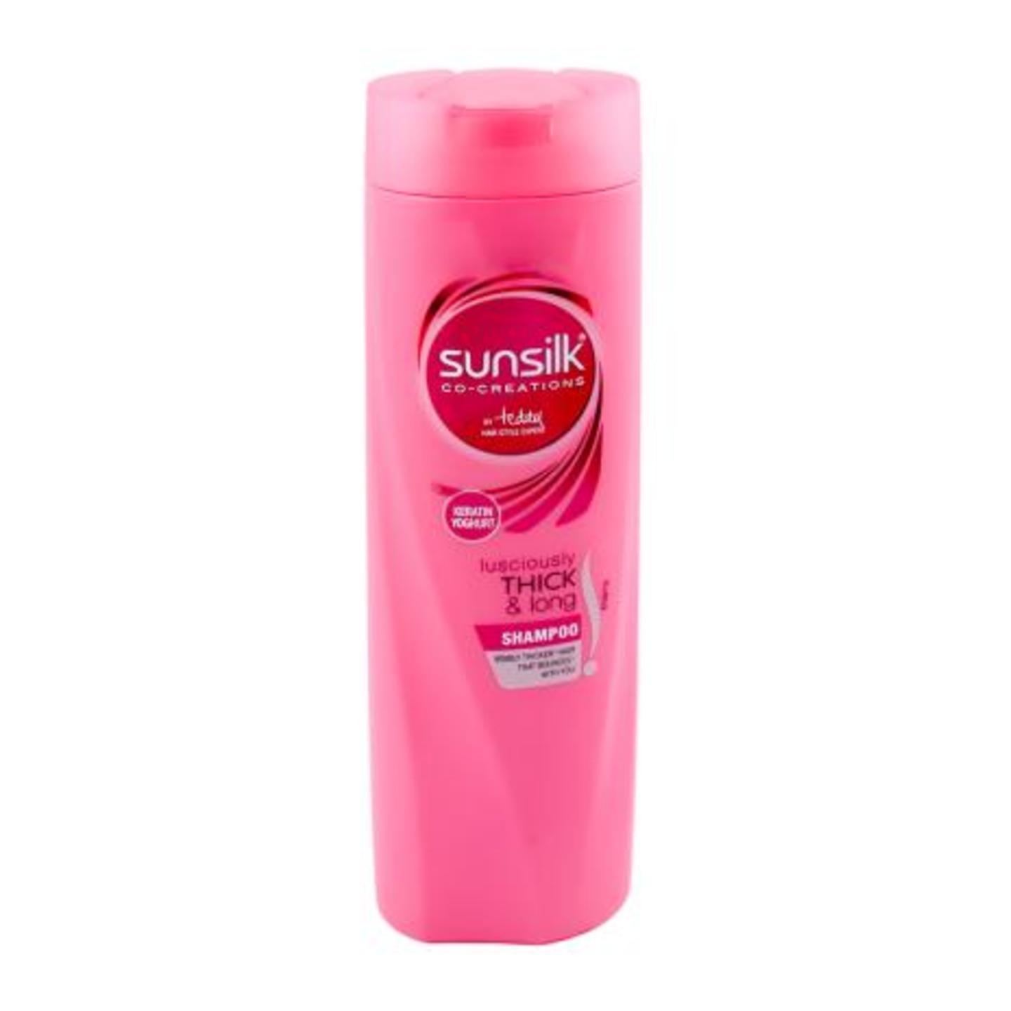 Sunsilk Co-Creations Keratin Yoghurt Lusciously Thick & Long Shampoo 340 ml  PMBM