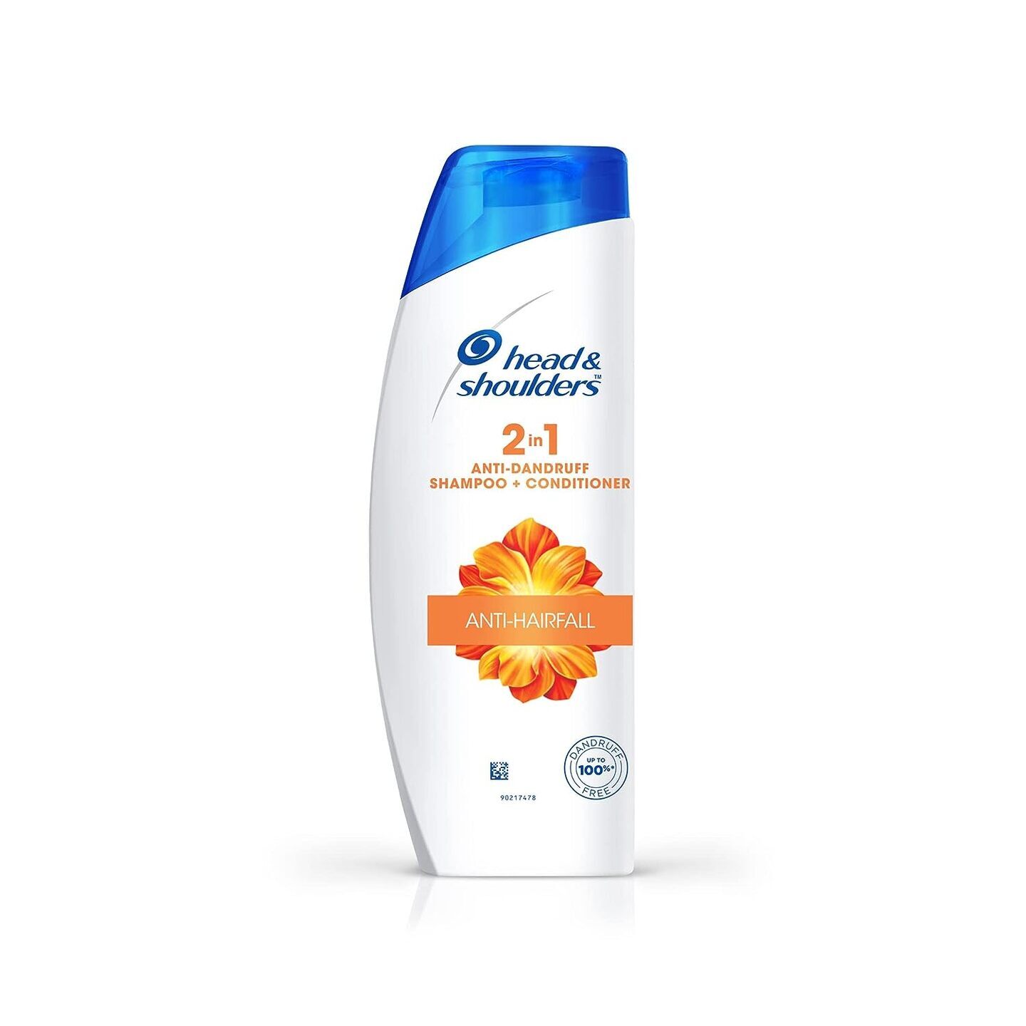 Head & Shoulders 2-in-1 Anti-Hairfall Anti-Dandruff Shampoo + Conditioner in One for Unisex, 340ml