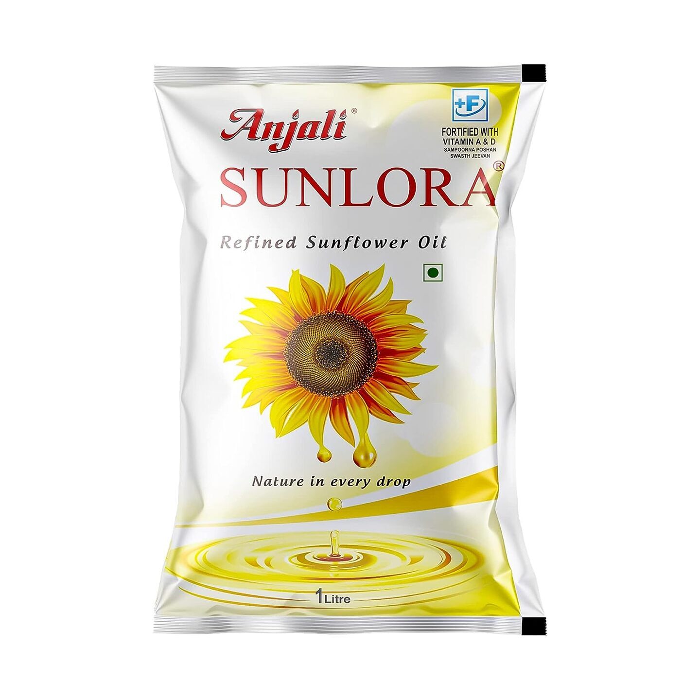 Anjali Sunflower Oil (1 Lt. Pouch M3)