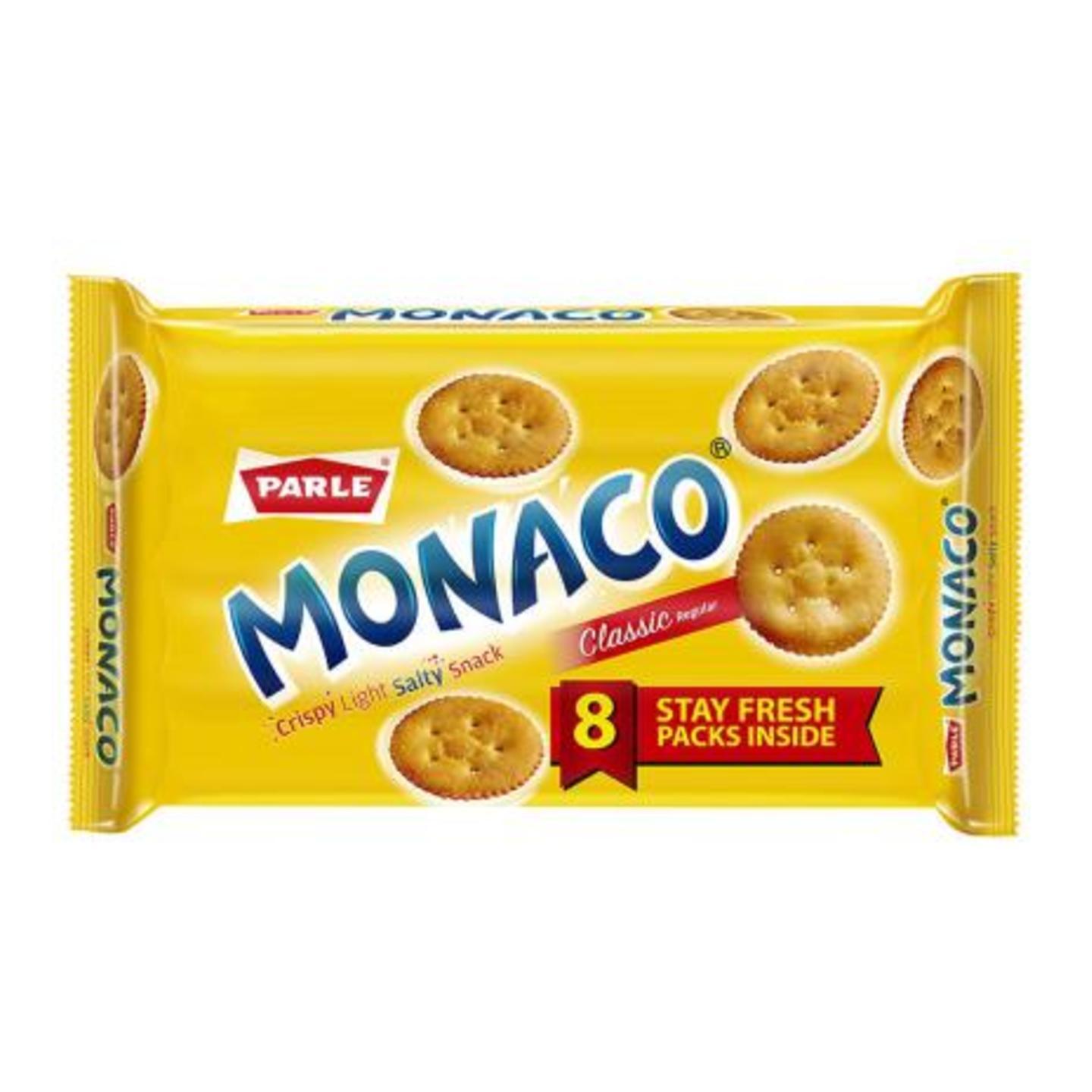 Parle Monaco Classic Regular Salted Biscuits 400 g