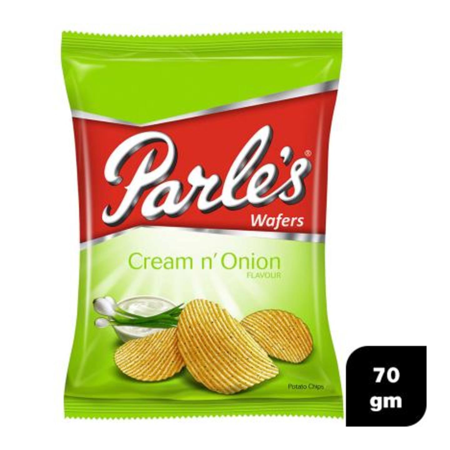Parles Cream n Onion Wafers 70 g
