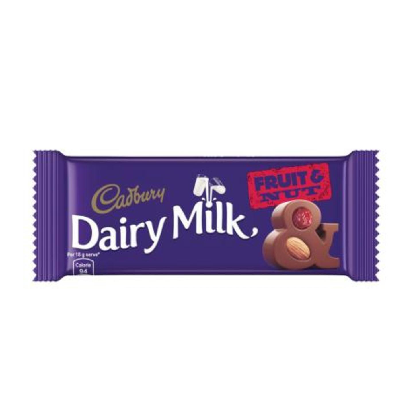 Cadbury Dairy Milk Fruit & Nut Chocolate Bar 36 g