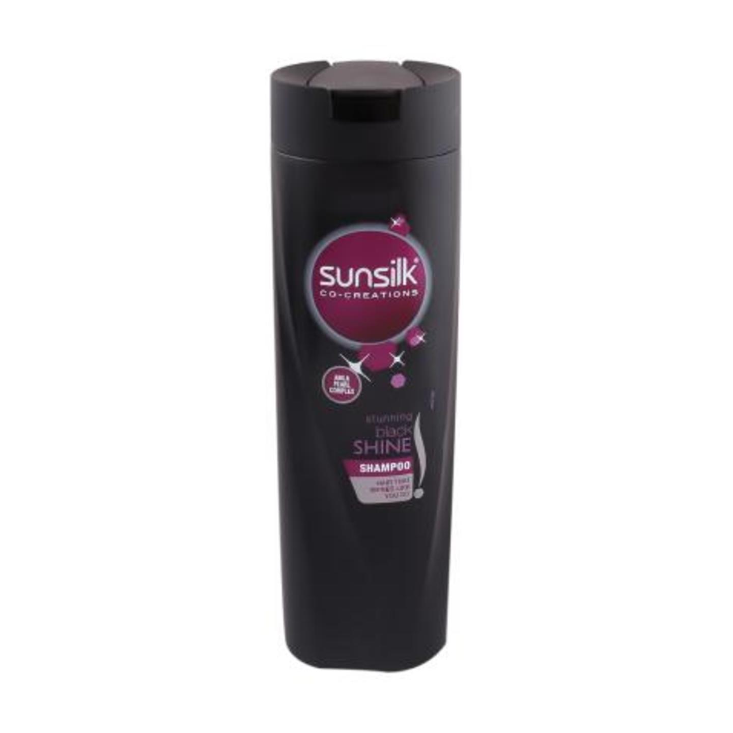 Sunsilk Co-Creations Stunning Black Shine Shampoo 340 ml