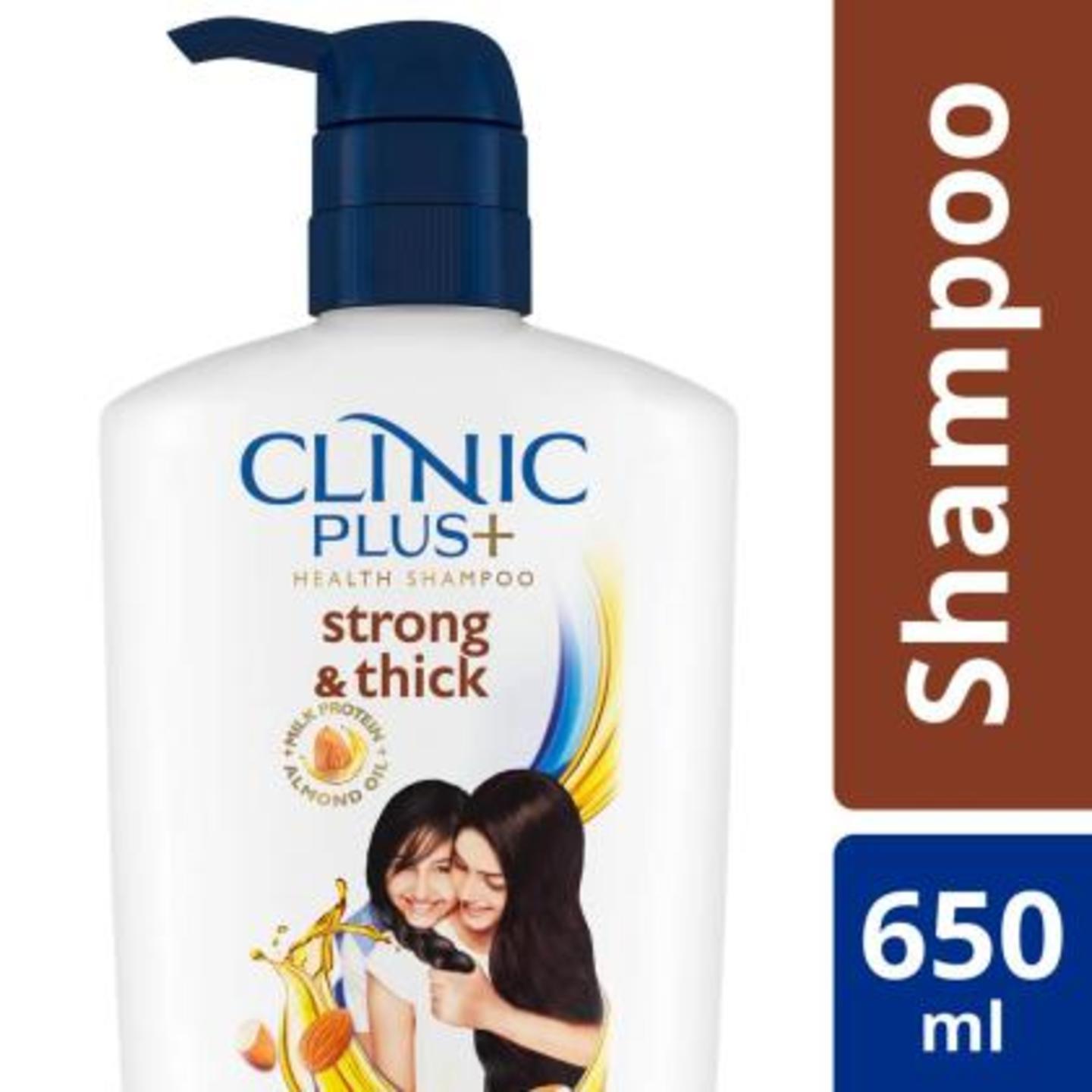 Clinic Plus Strong & Thick Health Almond Oil Shampoo 650 ml