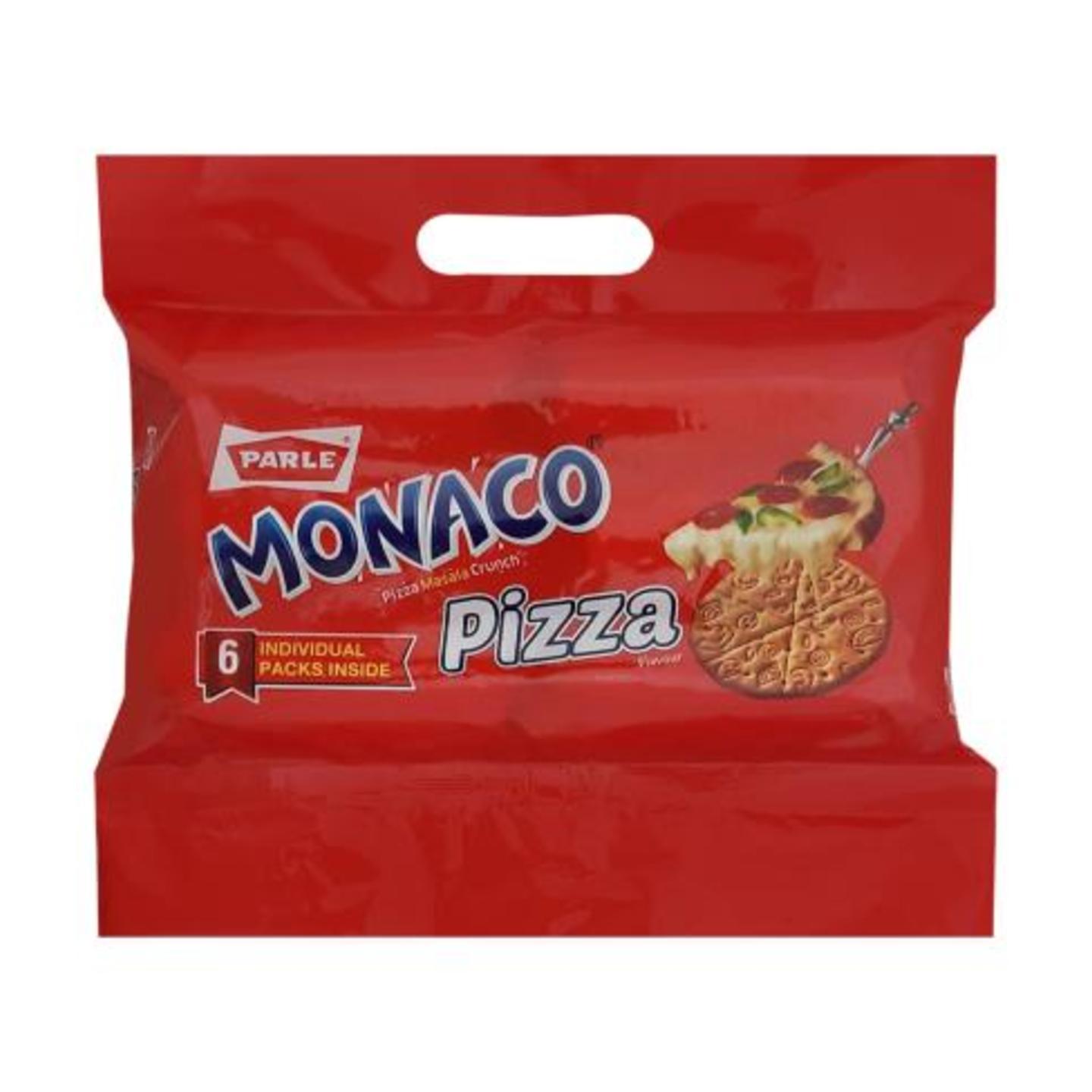 Parle Monaco Pizza Masala Crunch Biscuits 300 g