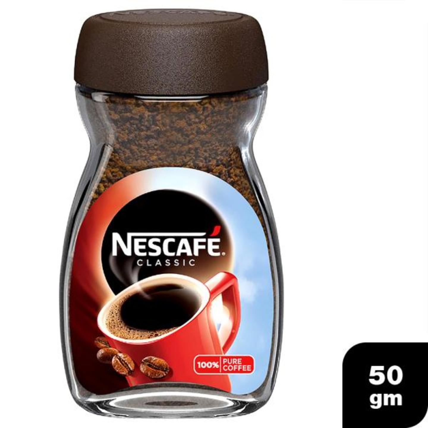 Nescafe Classic Instant Coffee 50 g Jar