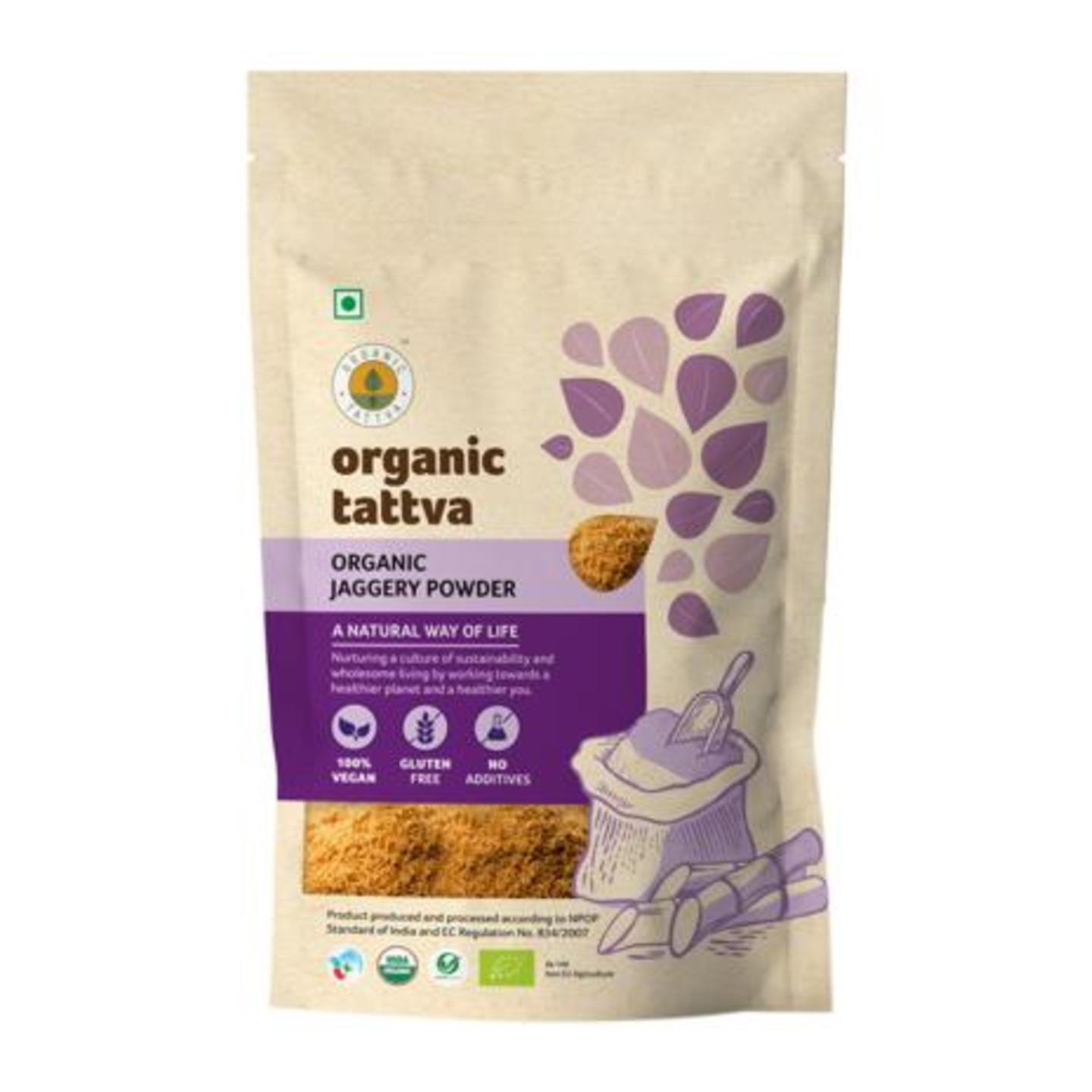 Organic Tattva Jaggery Powder 500 g