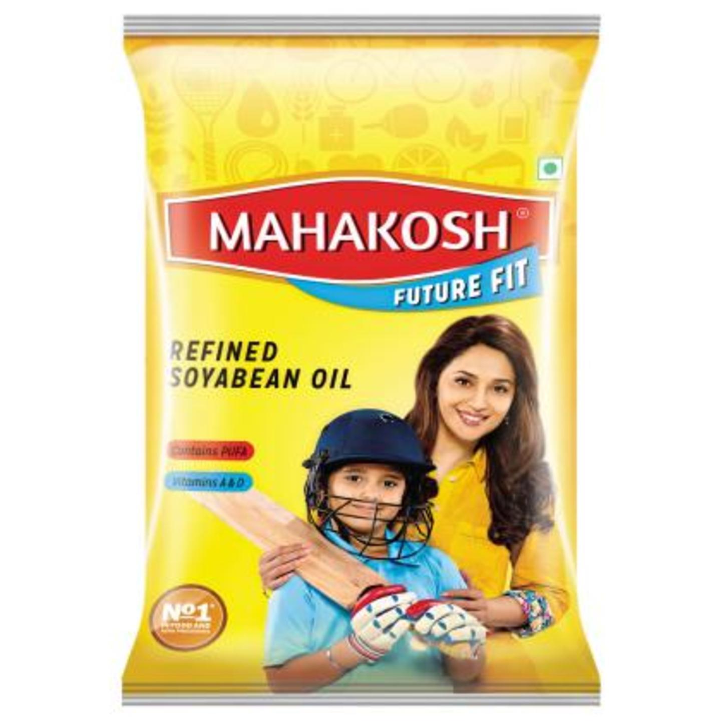 Mahakosh Future Fit Refined Soyabean Oil 1 L