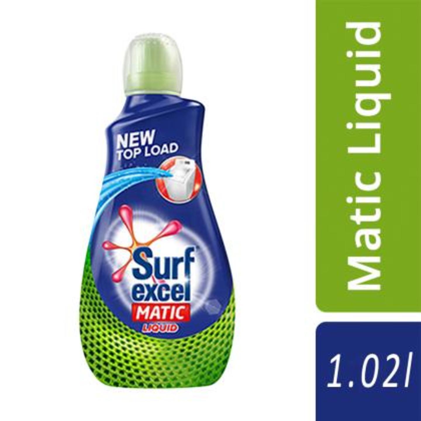 Surf Excel Matic Top Load Liquid Detergent 1.02 L