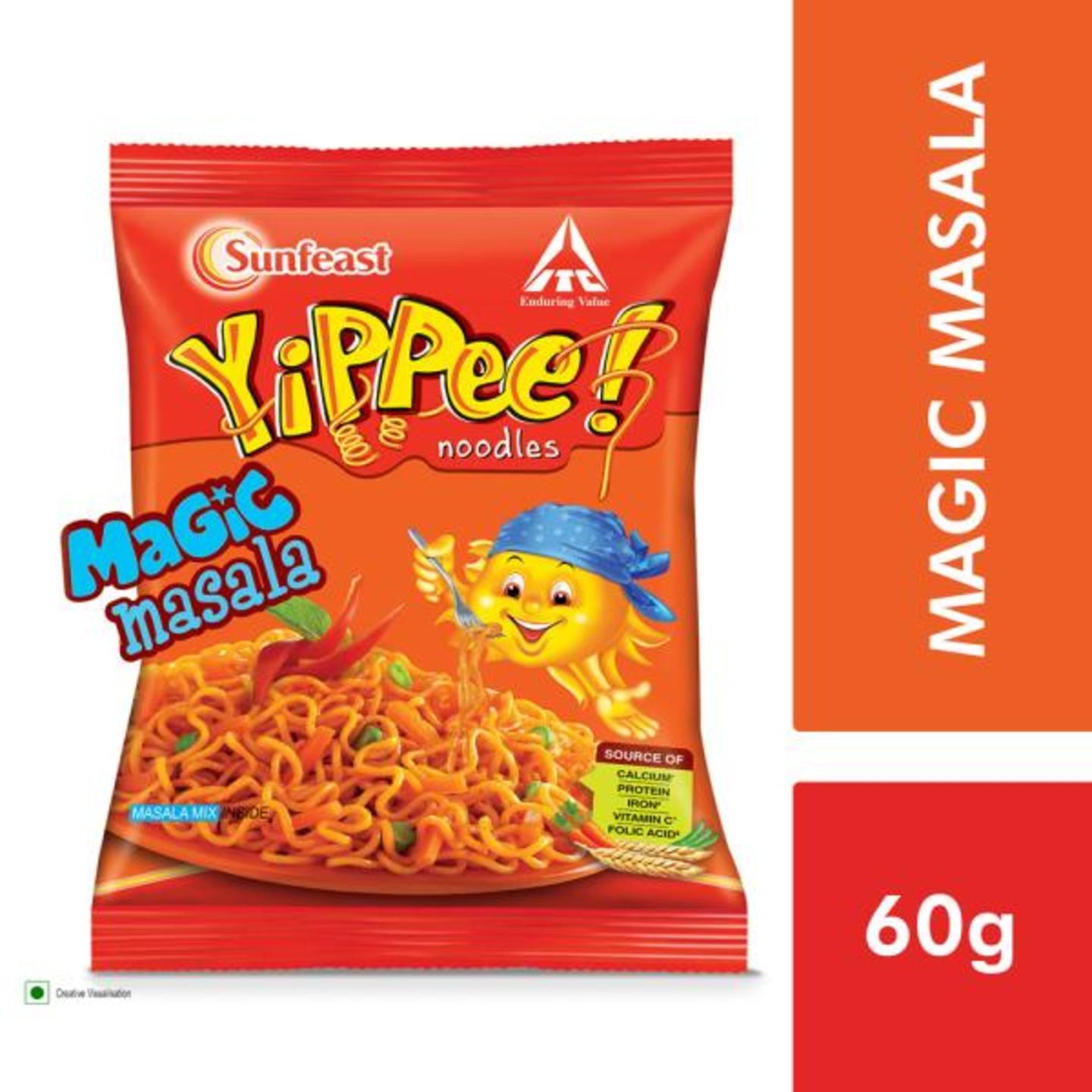 Sunfeast Yippee Magic Masala Instant Noodles 60 g