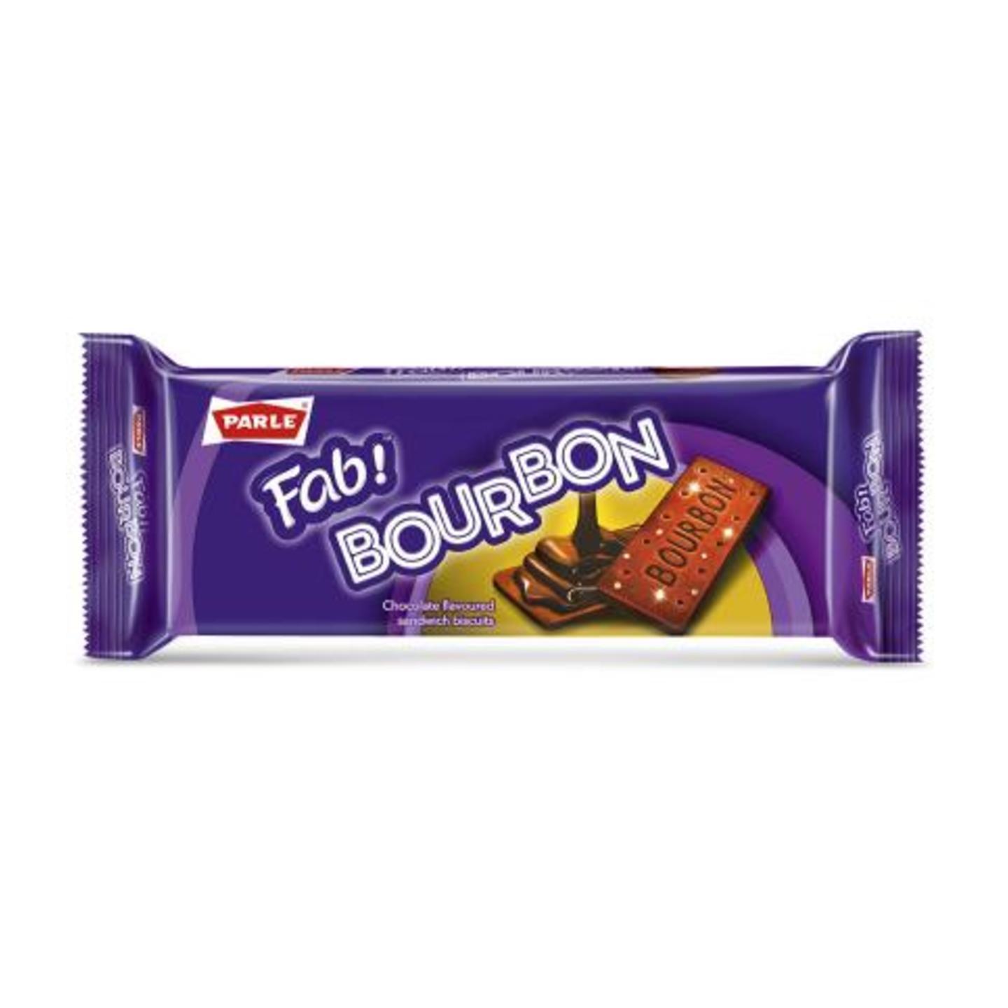 Parle Fab Bourbon Chocolate Cream Biscuits 150 g