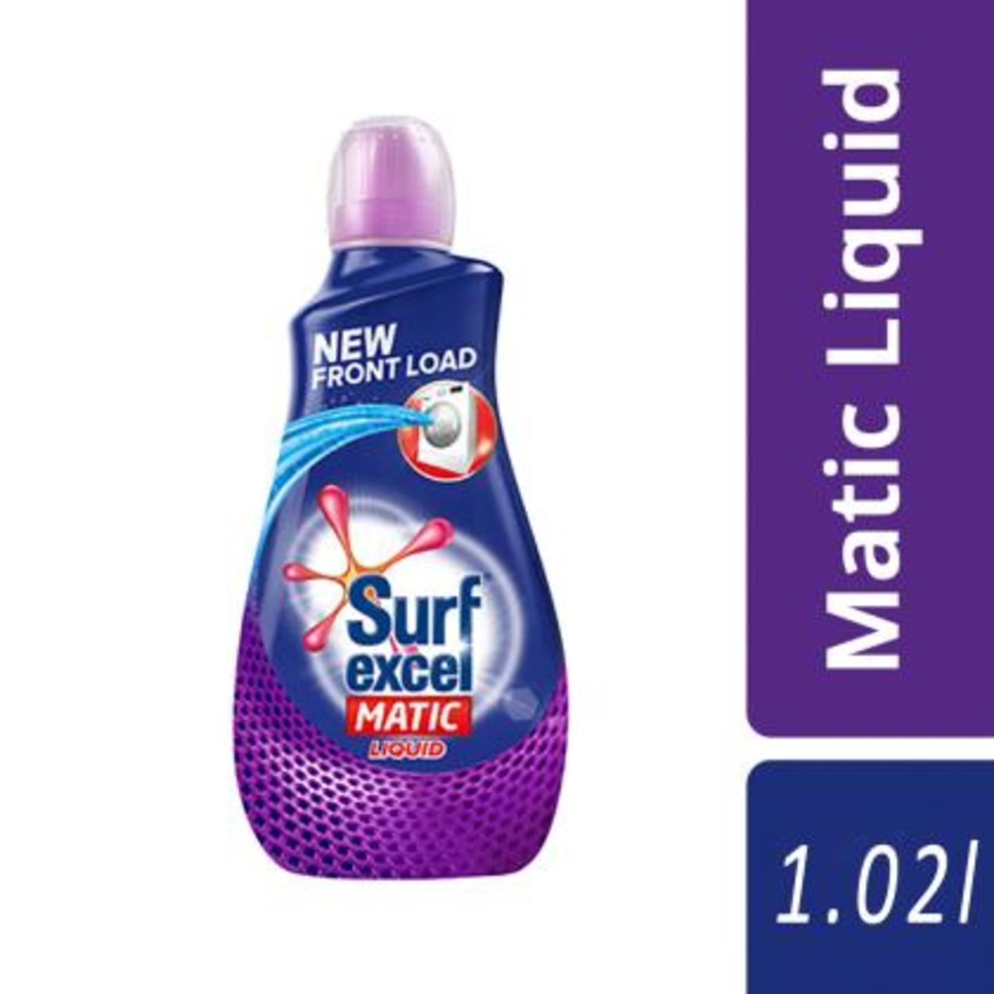 Surf Excel Matic Front Load Liquid Detergent 1.02 L