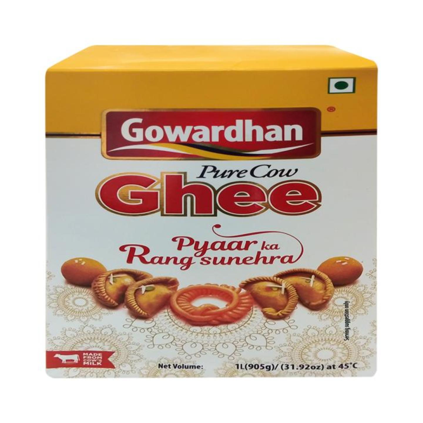 Gowardhan Cow Ghee 1 L Carton