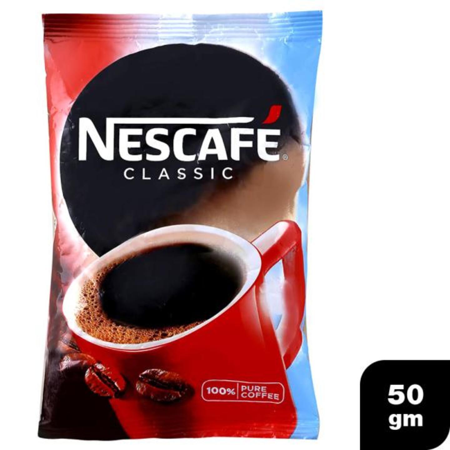 Nescafe Classic Instant Coffee 50 g Pouch