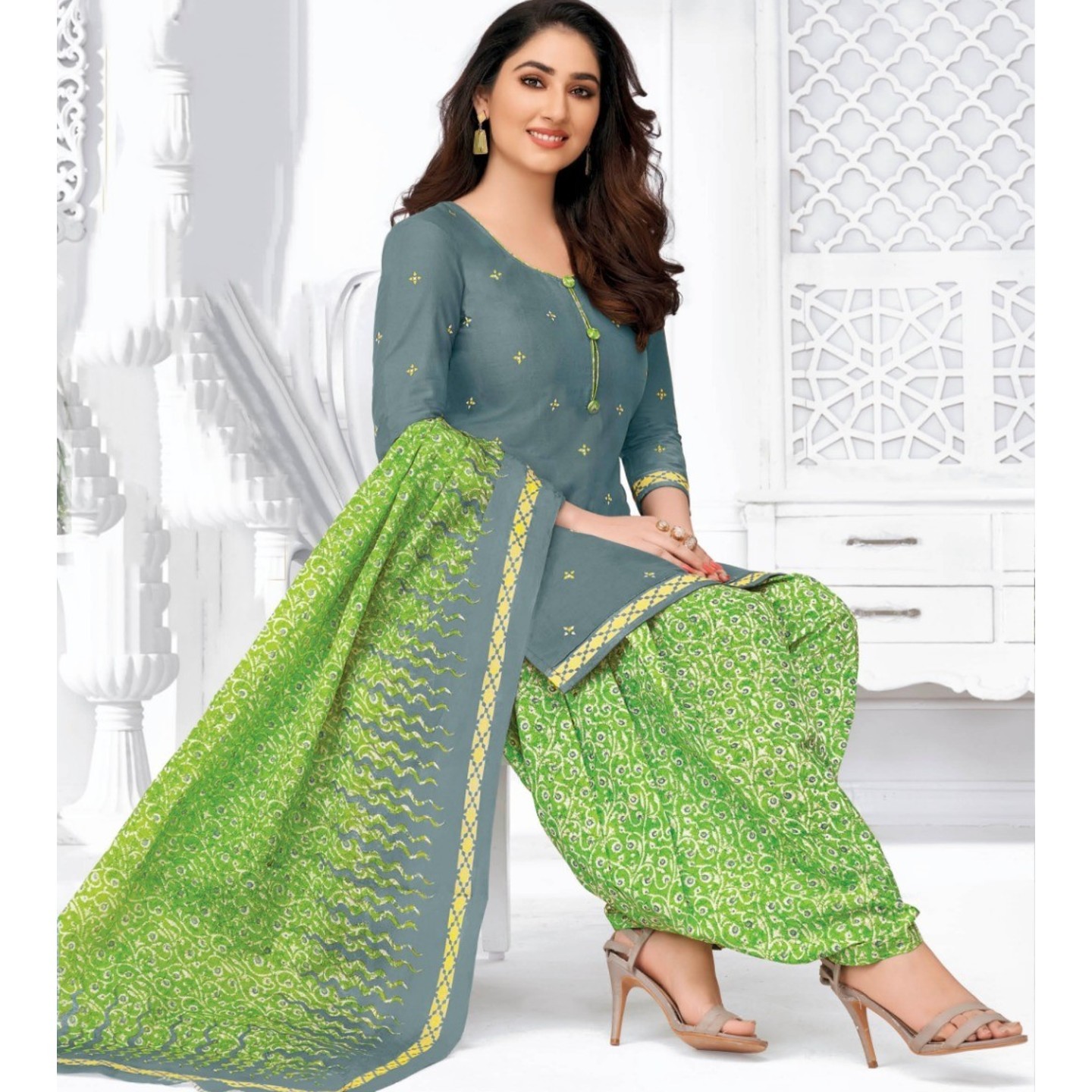Soft Cotton Dress Material online For ladies best price SHR-101
