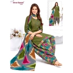 Shree Ganesh Cotton Printed Dress Material 7009A