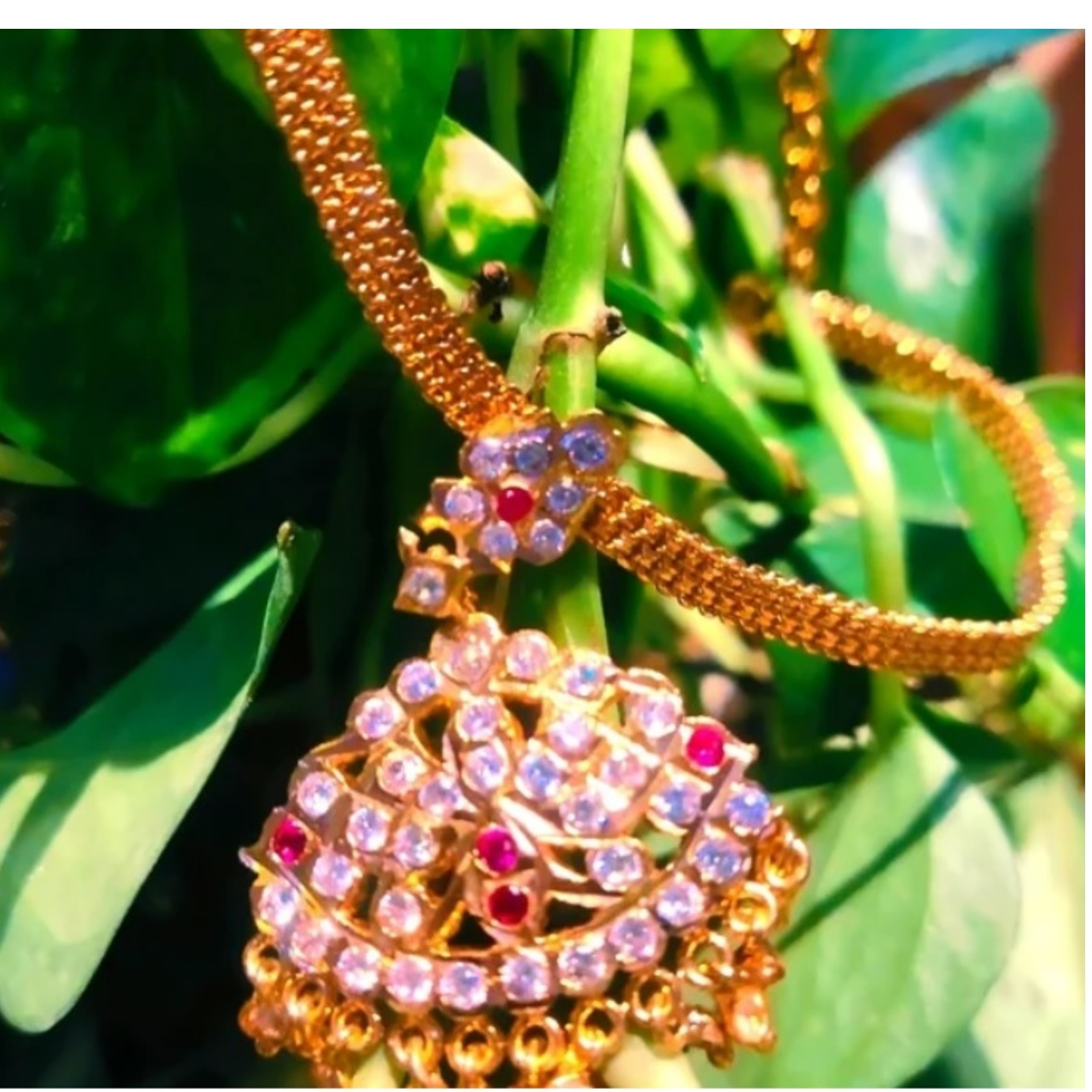 IMPON ATTIGAIALLOY NECKLACE PANCHDHATU CHOKER- FREE SHIPPING
