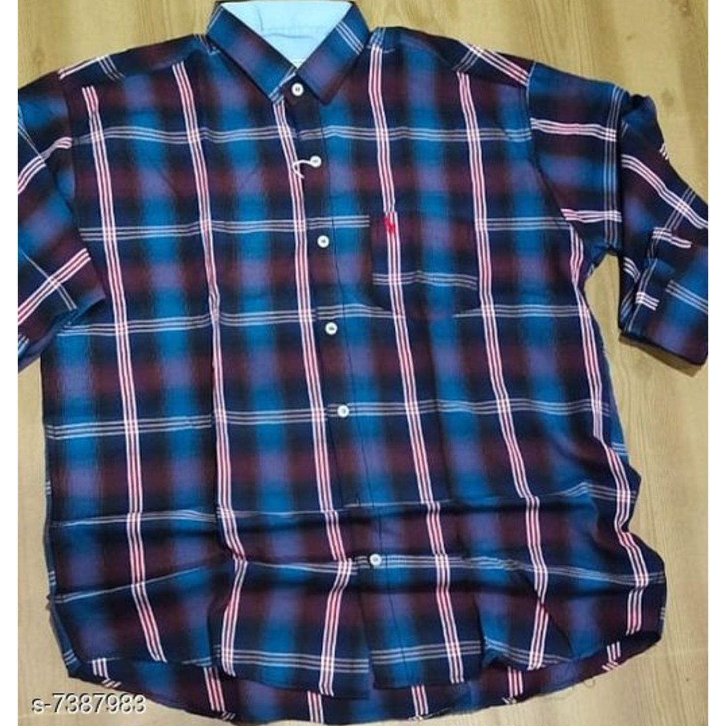 COTTON LP CHECKS SHIRT