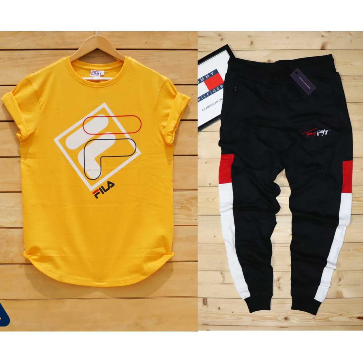 Branded Combo of Round Neck Tshirt of Track Pant