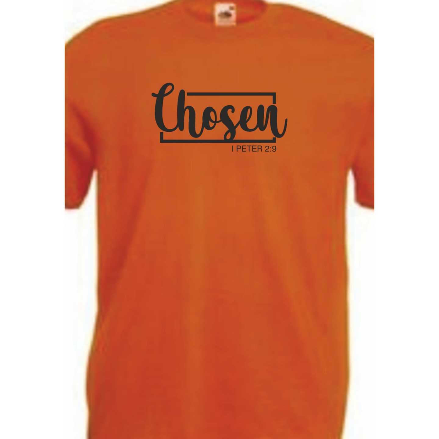 Fathers Day Gift for Dad, Chosen Mens Tshirt,Boyfriend Gift,Wedding, anniversary, Birthday,Valentines day  gift