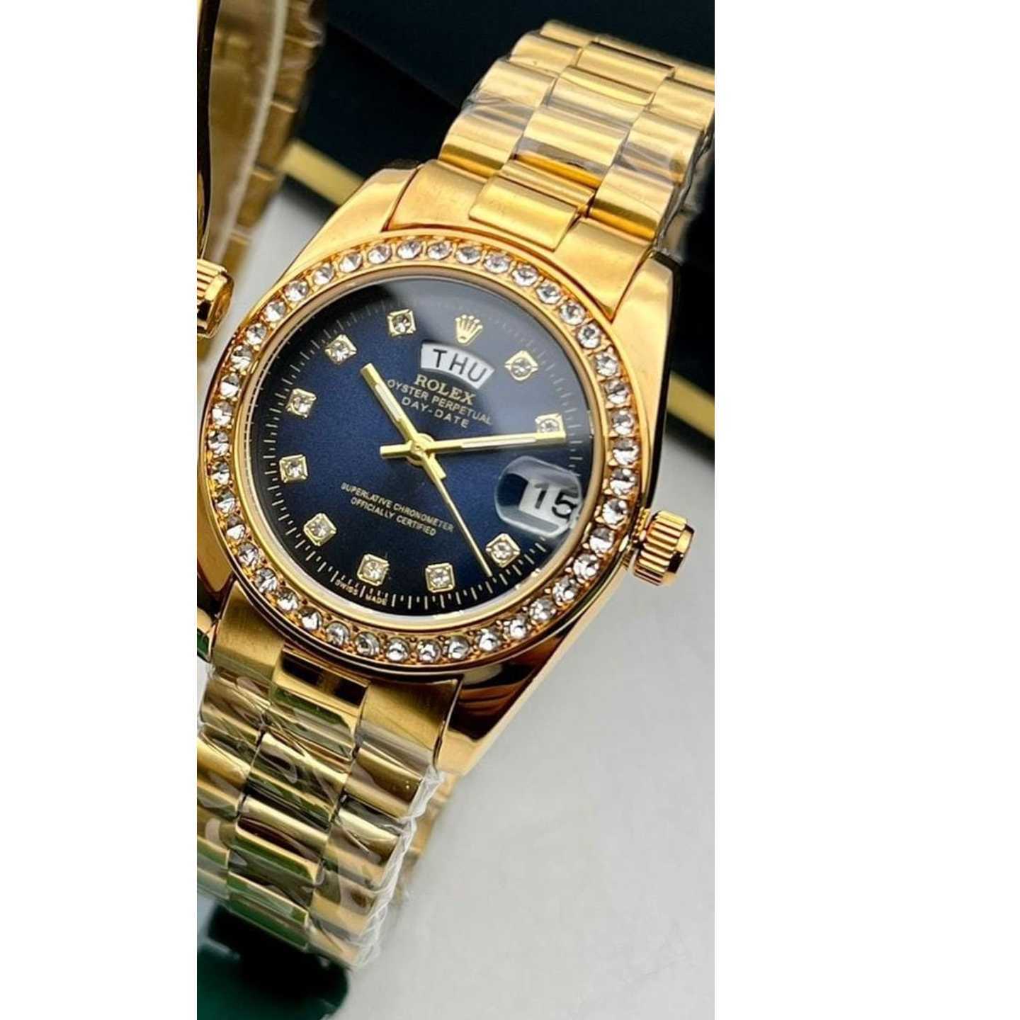 Ladies Rolex Watch Gift for Wedding , Engagement,anniversary, valentines day, mothers day for sister, wife,friend,mother, baby shower