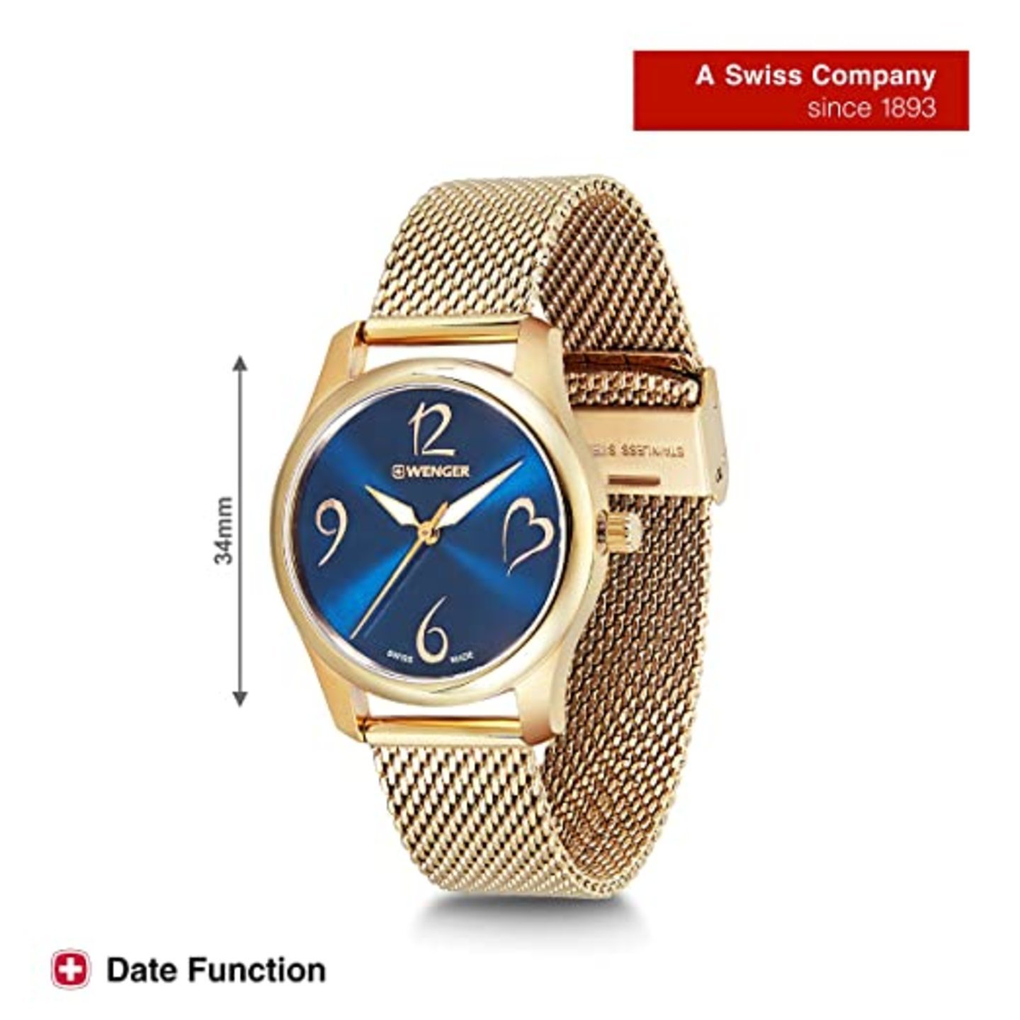 WENGER Swiss Made City Very Lady Analog Womens Watch