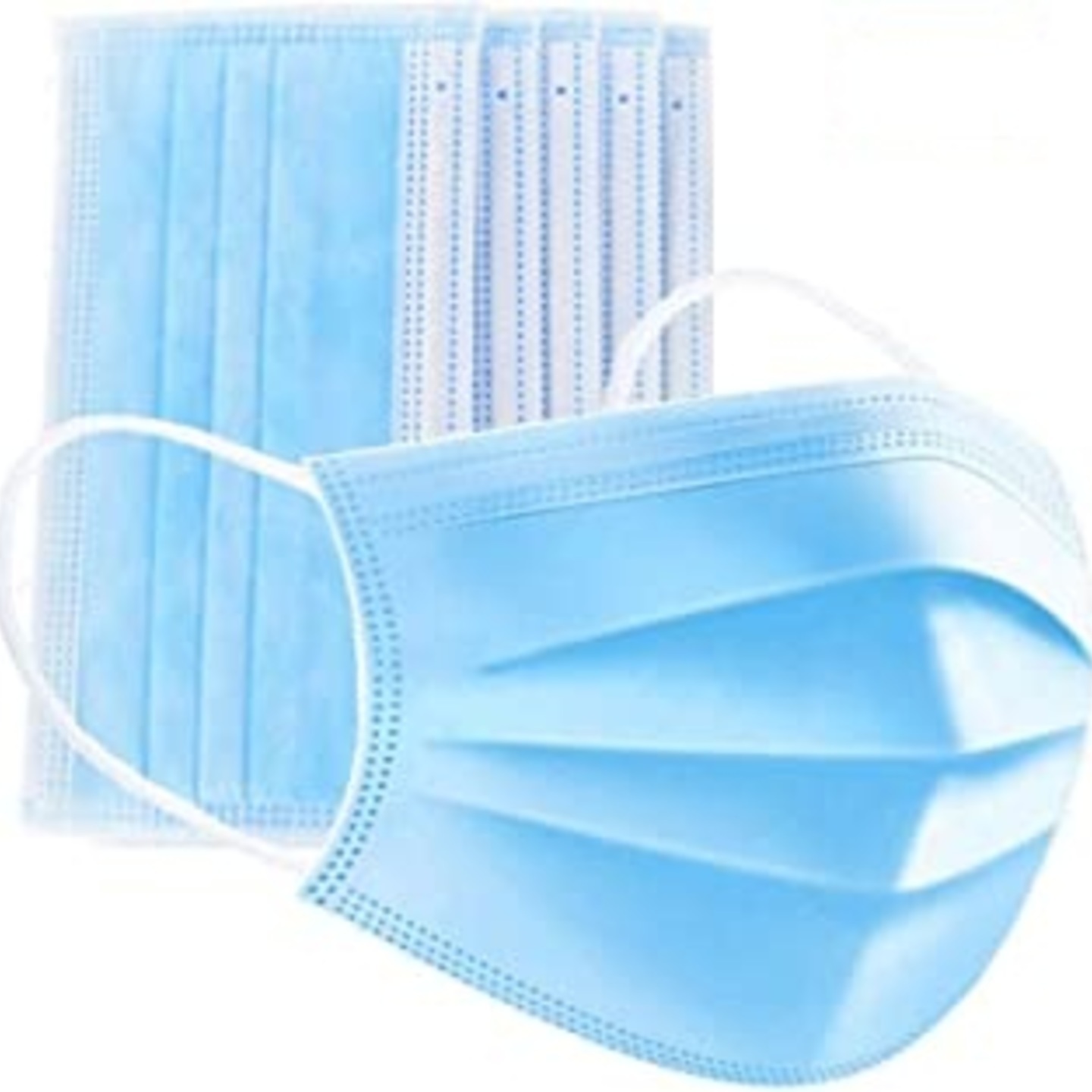 3 Layer Filter, 3 Ply Filter Breathable Safety Mask with Elastic Ear loop (10 Pcs) (10)