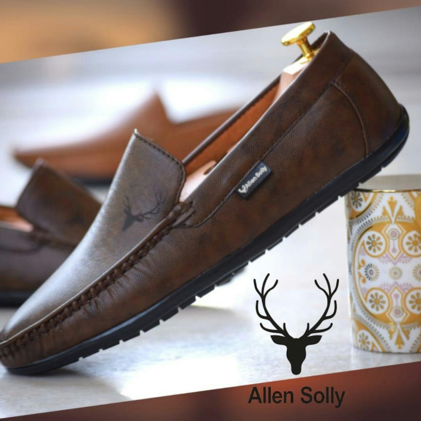 Mens Brown Allen Solly Loafers Shop Online