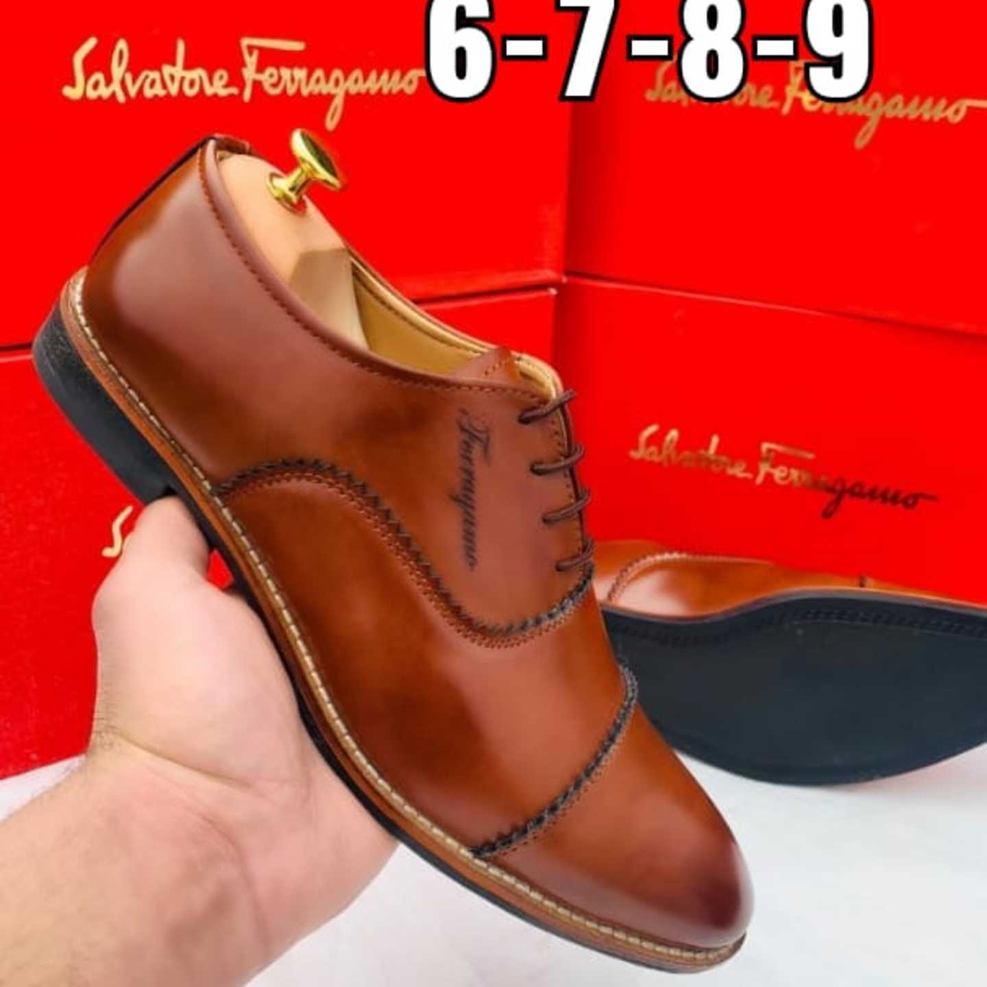 Men's Brown Formal Salvatomore  Shoes