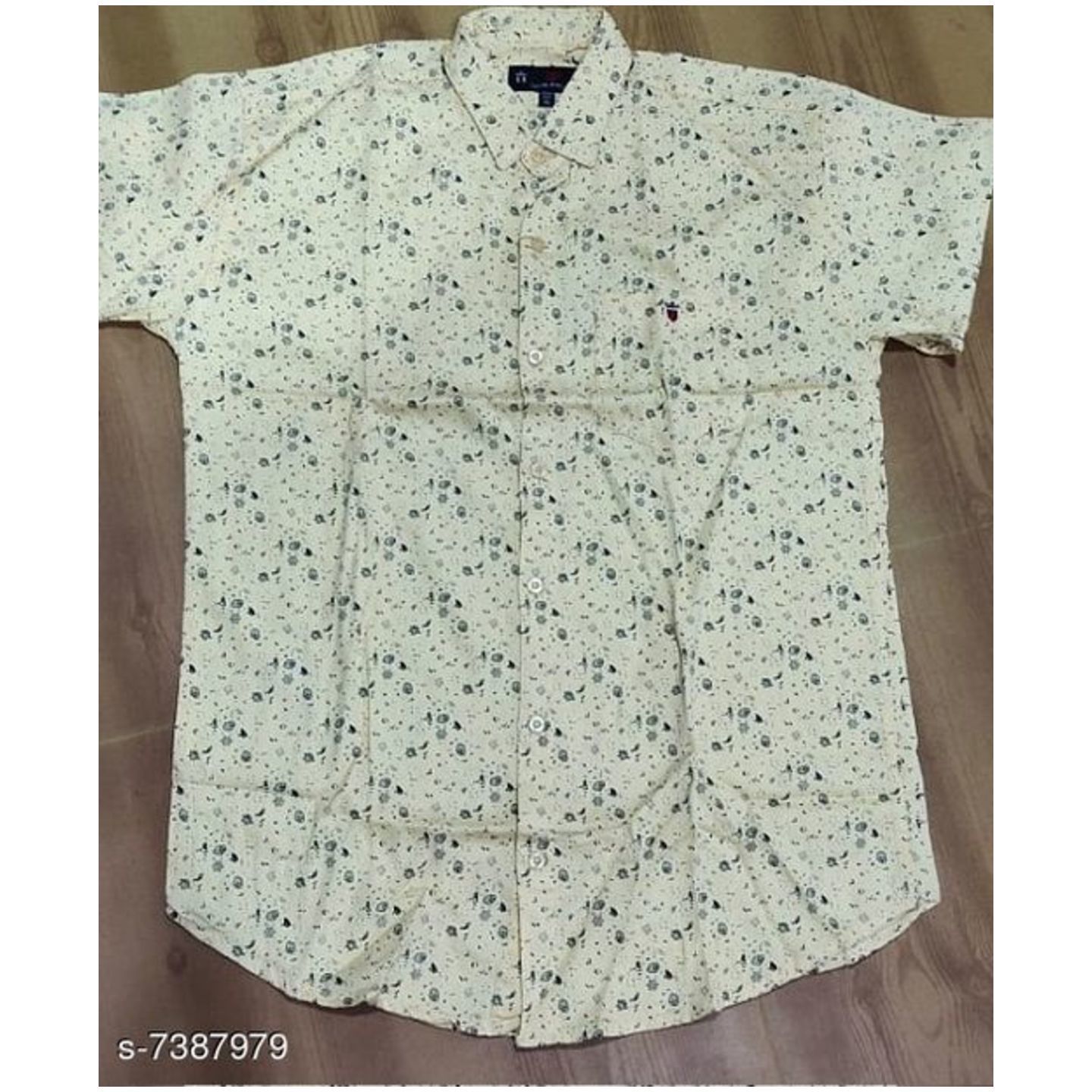 COTTON PRINTED  LP SHIRT