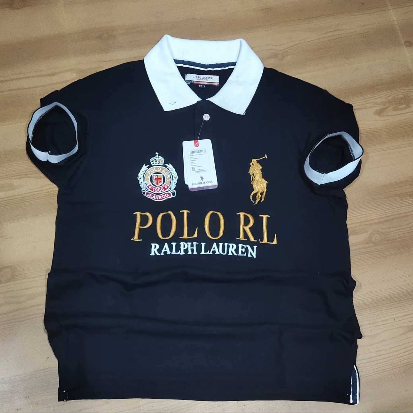 Mens Black Polo Ralph Lauren