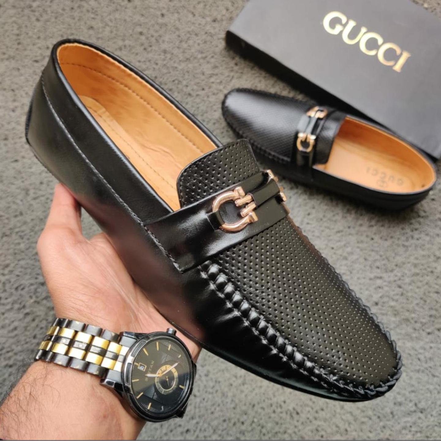 Men's Blacks  Gucci Loafers | Yahweh Nissi Best Buy Online