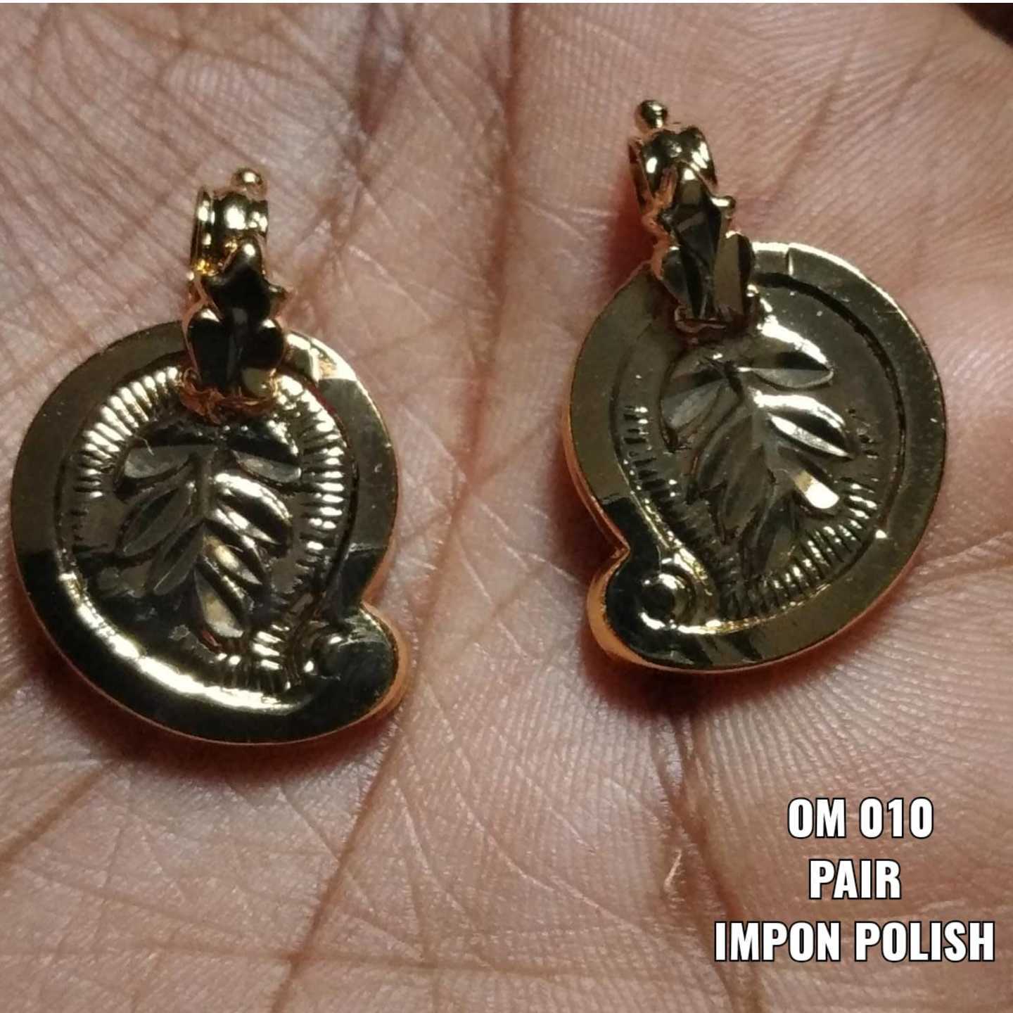 GOLD PLATED THALI MANGA